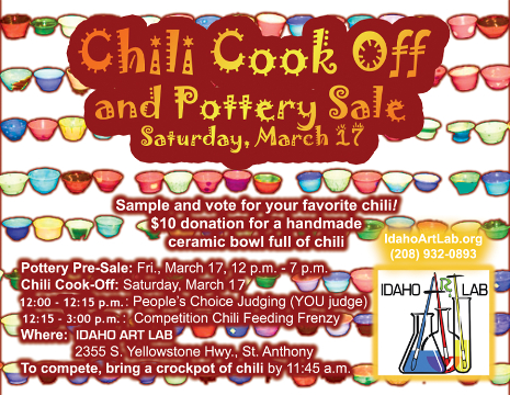 Chili Cook Off, March 18