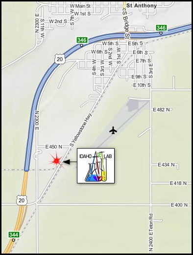 Map to the Idaho Art Lab