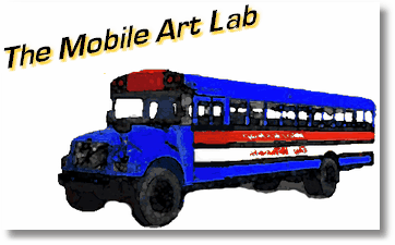 Mobile Art Lab bus