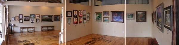 Panoramic Photo of North Gallery Room